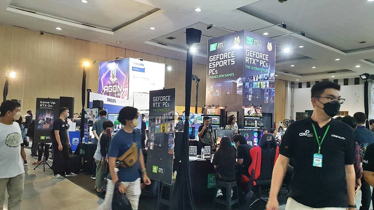 NVIDIA RTX Booth at Yogyakomtek 2022